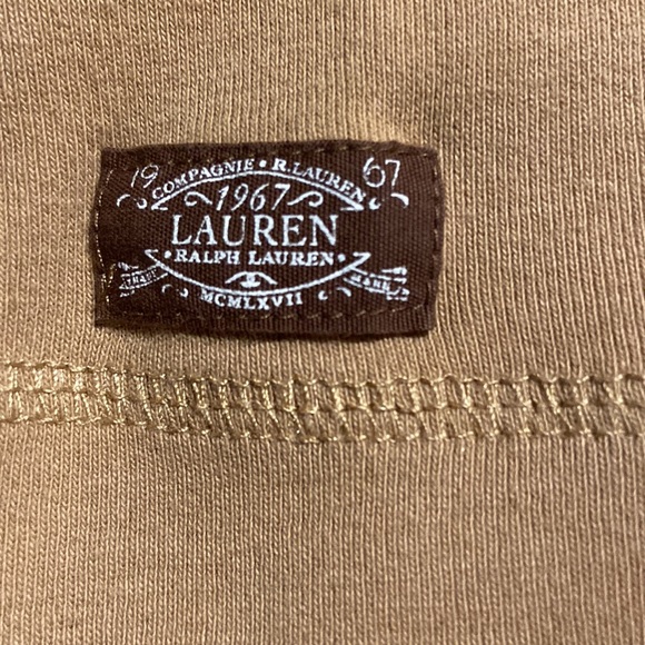 Lauren by Ralph Lauren long patch sleeve Sz L - Picture 2 of 6